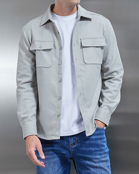 ARNE Textured Overshirt