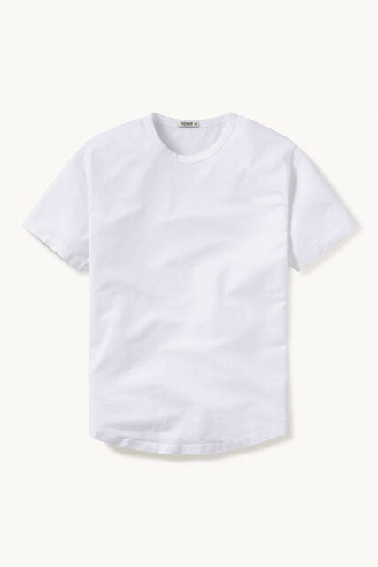 Buck Mason Pima Curved Hem Tee