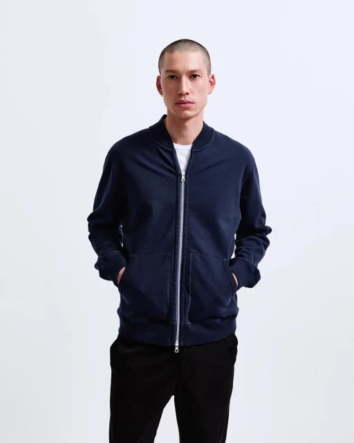 Midweight Terry Full Zip Bomber